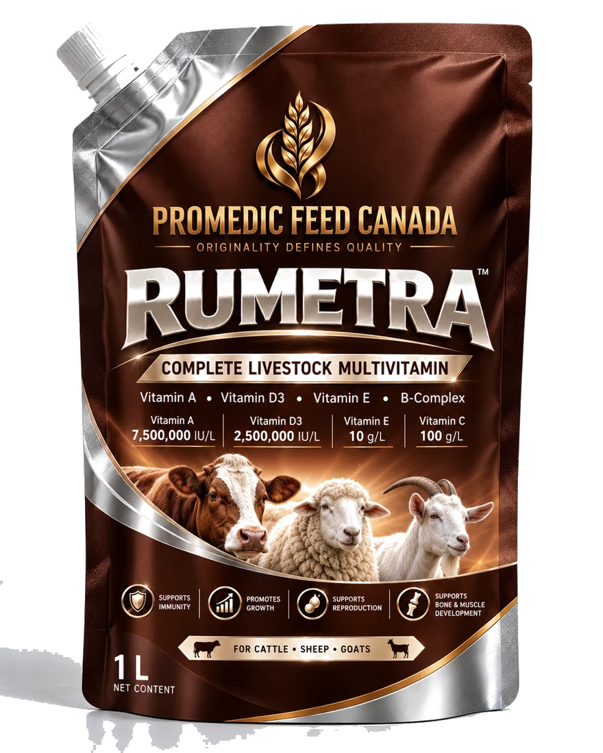 Rumetra complete livestock multivitamin 1 litre pouch